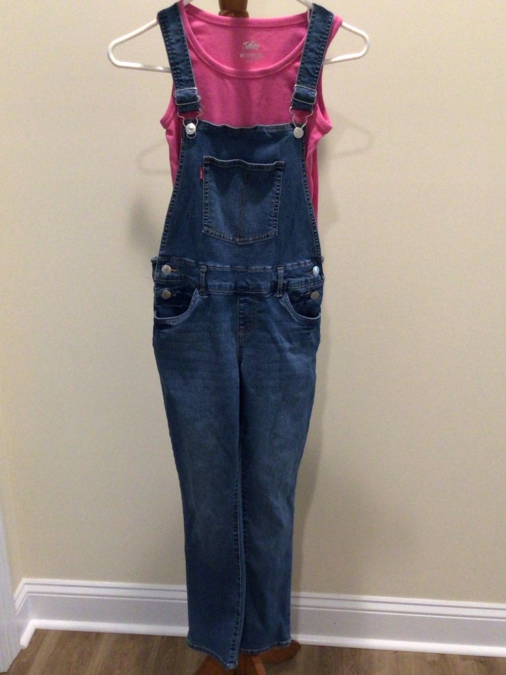 Levi’s denim kids overalls size 12 reg